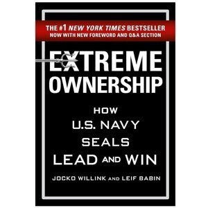 🍒4 for $20🍒 Extreme Ownership: How U.S. Navy SEALs Lead and Win Paperback Book